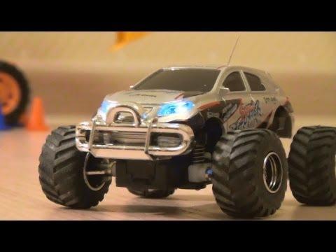 БЮДЖЕТКИ ... Обзор Wltoys 3020 Hummer RC супер Монстр Трак