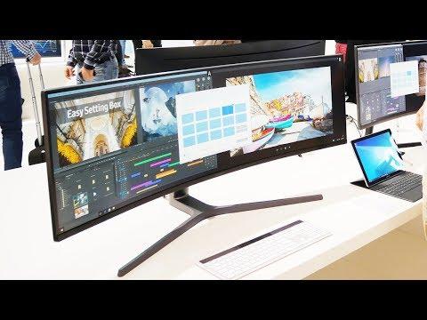 Cамый крутой монитор Samsung 49 дюймов