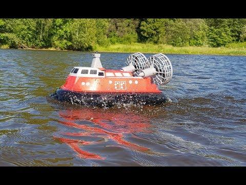 Летний тест судна на воздушной подушке!