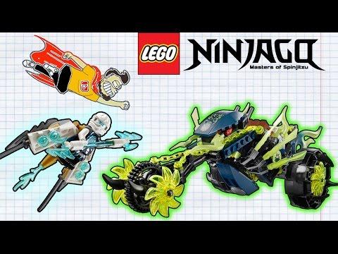 Лего Ниндзяго Засада на Мотоцикле - Эксклюзив Лего Ниндзяго - Lego 70730  CHAIN CYCLE AMBUSH