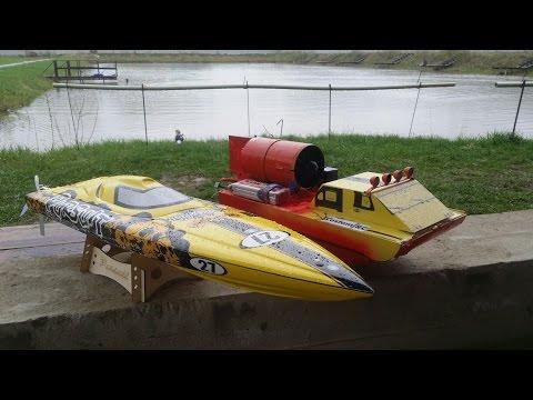 Открываем лодочный сезон ... TFL Hobby Pursuit Racing Boat и АЭРОСАНИ