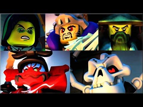 Лего Ниндзяго День Предков мультфильм. TOP 5 LEGO злодеев Ninjago Day Of The Departed