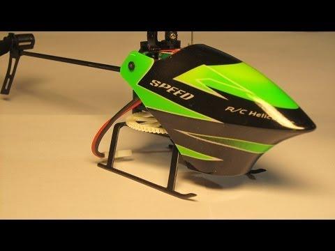 Распаковка Wltoys V955 Helicopter с Banggood, 4 канала веселья