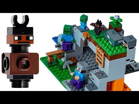 ЛЕГО Майнкрафт 21141 Пещера зомби Обзор LEGO Minecraft