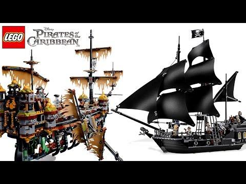 LEGO Черная Жемчужина 4184 и Тихая Мэри 71042 Lego Pirates Of The Caribbean Обзор