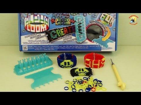 Alpha Loom By Rainbow Loom – обзор набора Альфа Лум и плетение браслета «Smile»