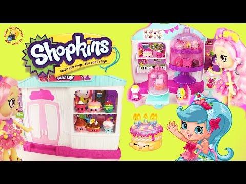 ШОПКИНС 4 сезон! Королевское кафе капкейк Игровой набор  Shopkins Season 4 Queen Cafe Cake Playset