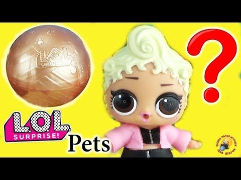 Кукла ЛОЛ увидела ЗОЛОТОЙ ШАР! ПИТОМЦЫ и СЕСТРИЧКИ LoL Pets Surprise Обзор игрушек Мультик