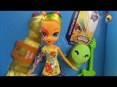 Кукла пони Эпплджек - распаковка и обзор Девушки из Эквестрии / Equestria Girls