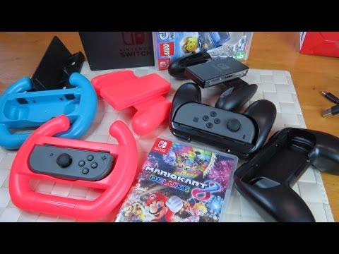 Nintendo Switch - аксессуары с Алиэкспресс - Руль, Геймпад, Докстанция - для Нинтендо Свитч