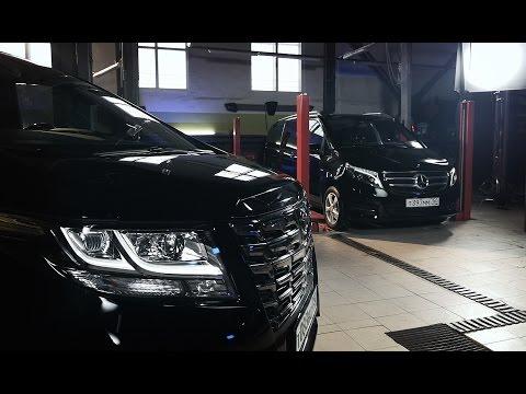 Mercedes-Benz V-Class против Toyota Alphard // шоу HOLYCAR