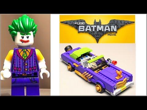 Лего Фильм Бэтмен 70906 Лоурайдер Джокера. Обзор LEGO Batman Movie Joker Notorious Lowrider