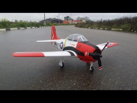 Радиоуправляемый самолет Eleven Hobby T-28 Trojan