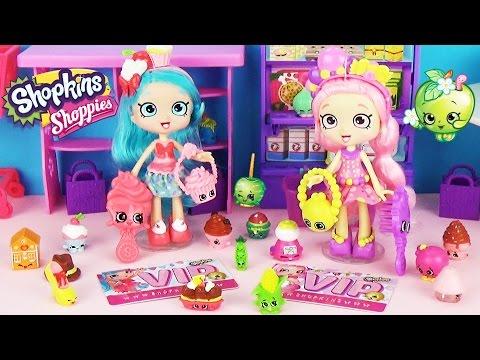 Куклы ШОПКИНС! Обзор мультик Игровой набор Шоппис Jessicake & Bubbleisha Shoppies Dolls Shopkins