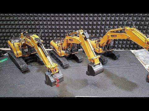 Делаем ТЯЖЕЛЫЙ и МОЩНЫЙ экскаватор ... Тюнинг Huina 1550. Upgrade Rc Excavator