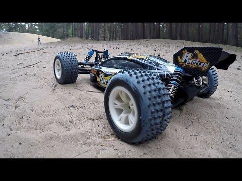 БЮДЖЕТКИ ... H.King Rattler 1/8 4WD Buggy Rc Car ... Бюджетная багги с БК