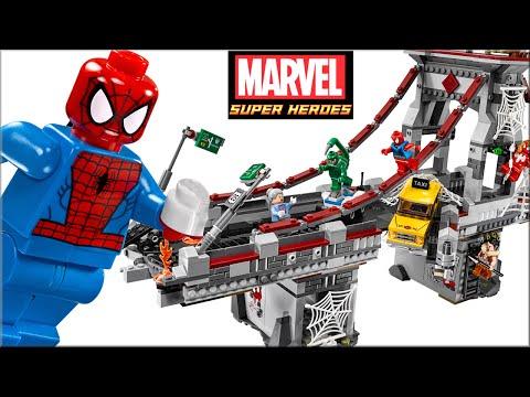 Lego 76057 Super Heroes Человек-паук: Последний бой воинов паутины. Обзор LEGO