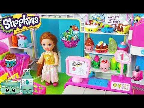 Шопкинс Супермаркет! Игровой набор магазин / Shopkins Supermarket Small Mart Playset Toy