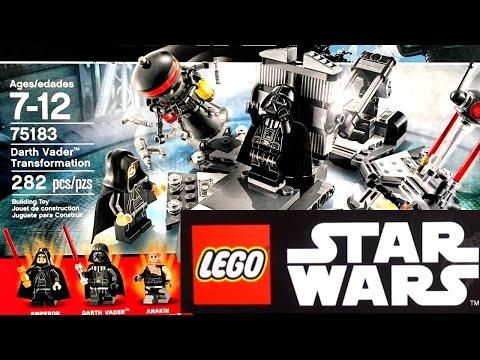 Lego Star Wars 2017 Трансформация Дарта Вейдера (75183) и наборы Лего Звёздные войны Обзор