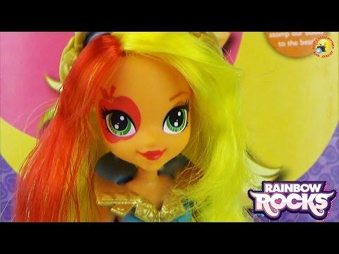 Кукла пони Эпплджек - обзор игрушки My Little Pony Applejack «Equestria Girls»