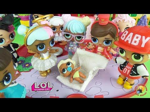 Куклы ЛОЛ СЮРПРИЗЫ 2 серия СЕСТРИЧКИ! Пупсы малышки LOL Surprise Lil Sister Dolls Baby 2