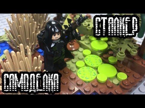 Сталкер - локация БОЛОТА!! Самоделка из ЛЕГО!! (11 серия самоделок)