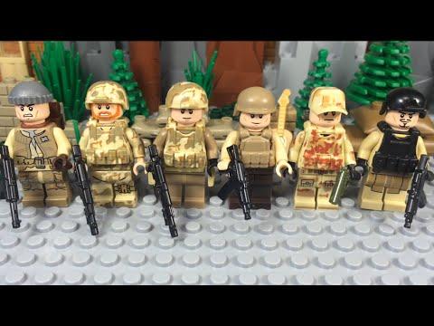 Выбираем СТАЛКЕРА!! (Обзор минифигурок) / Lego Minifigures Military Review!