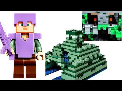 Лего Майнкрафт 2017 ОГРОМНЫЙ МИР из наборов LEGO Minecraft ВИДЕО ОБЗОР про новинки ЛЕГО для детей