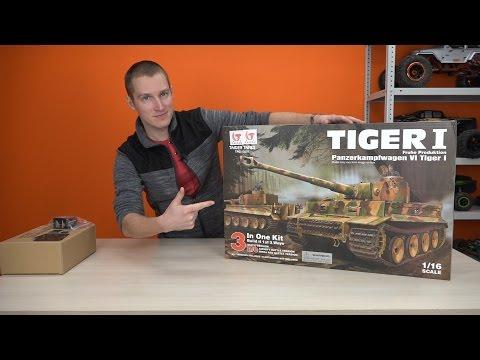 Собери сам танк своей мечты! ... Р/у танк Taigen German Tiger I KIT