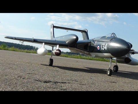 Обзор радиоуправляемого самолета Durafly D.H.110 Sea Vixen