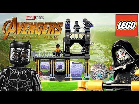 LEGO Marvel 76103 Атака Корвуса Глейва Обзор Avengers Infinity War