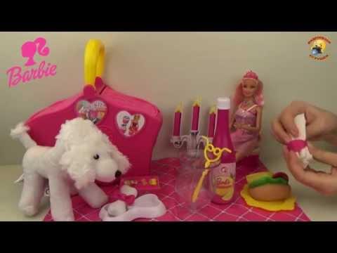 Набор Барби для пикника с собачкой / Set Barbie Picnic With A Dog