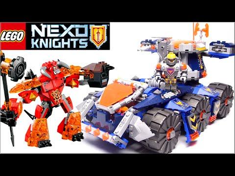 LEGO Nexo Knights 70322 Башенный тягач Акселя Обзор