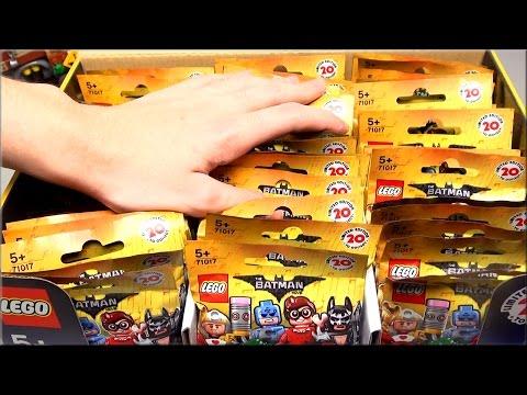 LEGO Minifigures Бэтмен обзор и коробка всех минифигурок