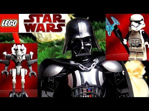 LEGO Star Wars Дарт Вейдер 75534, Боевой Спидер Генерала Гривуса 75199 Первый Орден 75197 Обзор Лего