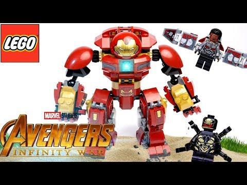 LEGO Marvel 76104 Бой Халкбастера Обзор Avengers Infinity War The Hulkbuster Smash-Up