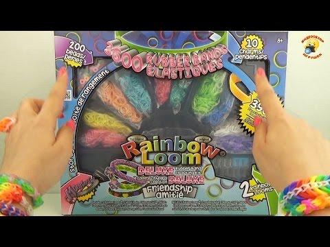 Rainbow Loom DeLuxe - лучший набор для плетения из резинок! Review Set