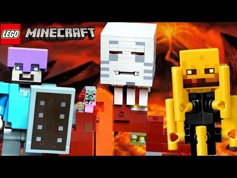 LEGO Minecraft 21143 Портал в Подземелье Обзор на Лего Майнкрафт видео