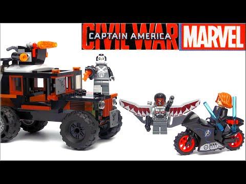 LEGO Marvel Super Heroes Опасное ограбление 76050 Обзор. Лего Гражданская война. LEGO Обзоры Warlord