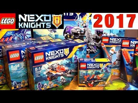 Наборы Лего Нексо Найтс 2017 и LEGO Nexo Knights 70347 King's Guard Artillery