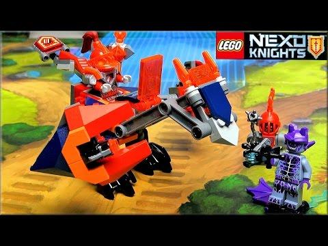 Лего Нексо Найтс 70361 Дракон Мэйси Обзор LEGO Nexo Knights Macy's Bot Drop Dragon