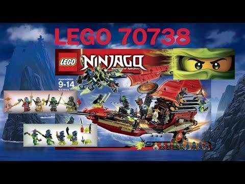 Обзор LEGO НИНДЗЯ ГО Корабль Дар Судьбы 70738 на русском - Lego Ninjago 2016 Final Flight