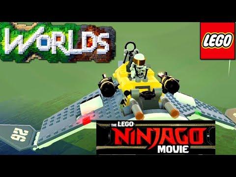 Ninjago Movie и ЛЕГО Сити Джунгли в игре LEGO Worlds обновление