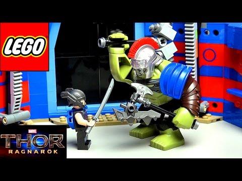 ЛЕГО ТОР ПРОТИВ ХАЛКА: Бой на арене 76088 Обзор LEGO Marvel Super Heroes 2017 Thor Ragnarok набор