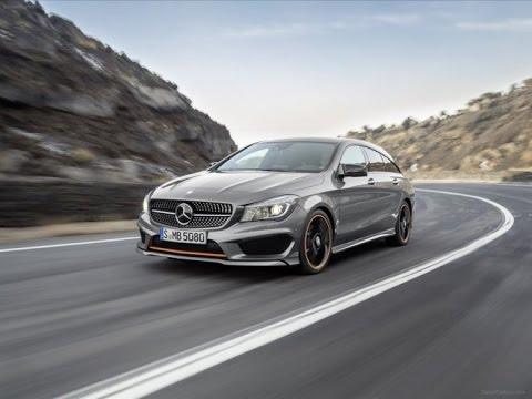 Тест-драйв. Mercedes Benz CLA Shooting Brake. Новинки авто  2015 -2016