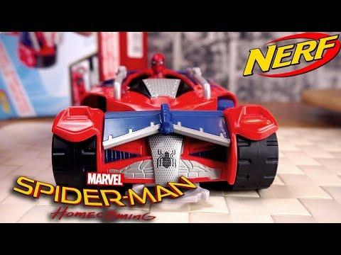 НЁРФ МАШИНА ЧЕЛОВЕКА ПАУКА - Spider-Man Nerf